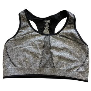 Danskin Now Gray Fitted Sports Bra XL